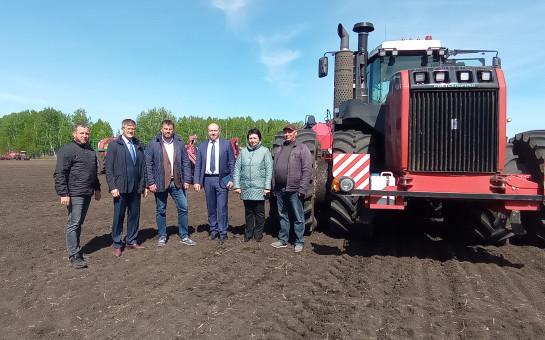 Посевная кампания в регионе набрала хороший темп